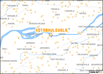 map of Kot Abhulewāla