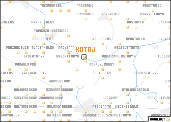 map of Kótaj