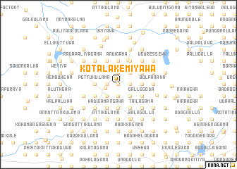 map of Kotalakemiyawa