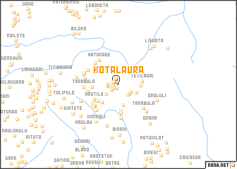 map of Kotalaura