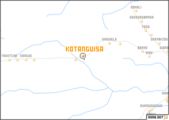 map of Kotanguisa