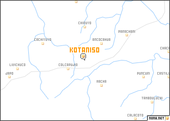 map of Kotañiso