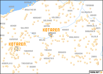 map of Kotaren