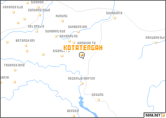 map of Kotatengah