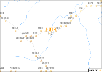 map of Kota