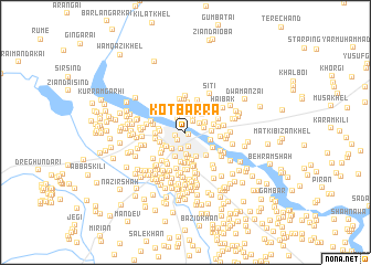 map of Kot Barra