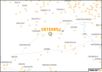 map of Kotemanj