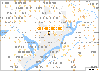 map of Kotha Purāna
