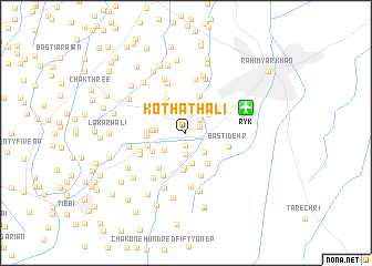 map of Kotha Thali