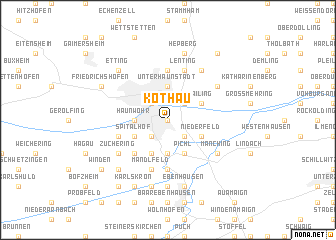 map of Kothau