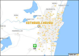 map of Kothawal Chavadi