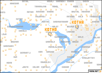 map of Kotha