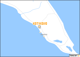 map of Kotikovo