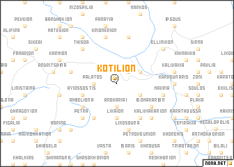 map of Kotílion