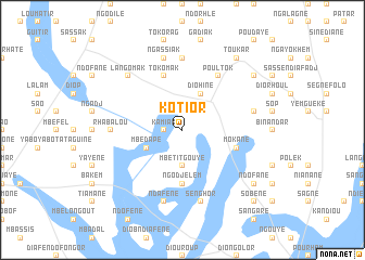 map of Kotior