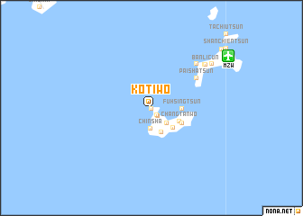 map of K\