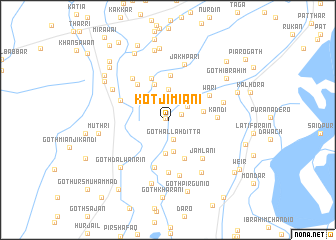 map of Kot ji Miāni