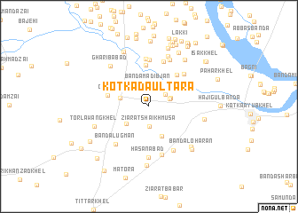 map of Kotka Daultāra