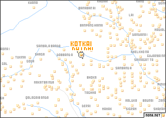 map of Kotkai