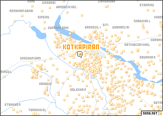 map of Kotka Pīrān