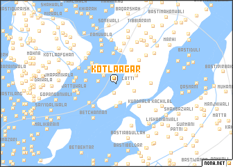 map of Kotla Agar