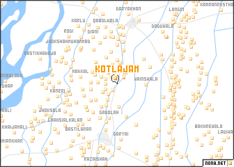 map of Kotla Jām