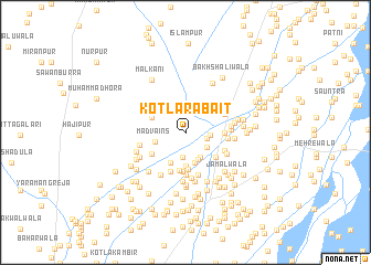 map of Kotla Rabāit