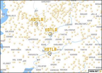 map of Kotla