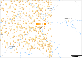 map of Kotla