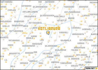 map of Kotli Arura