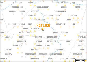 map of Kotlice