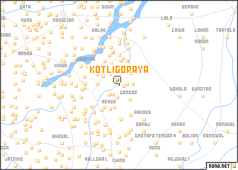 map of Kotli Gorāya