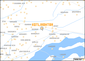 map of Kotli Mahtam