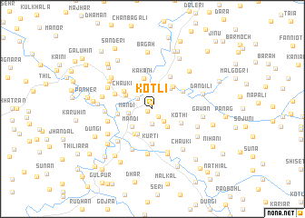 map of Kotli