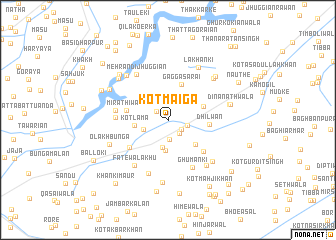 map of Kot Maiga