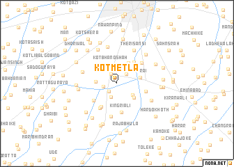 map of Kot Metla