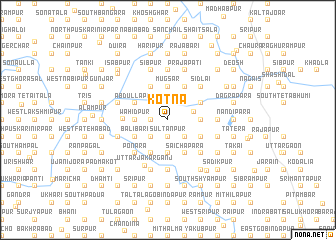 map of Kotna