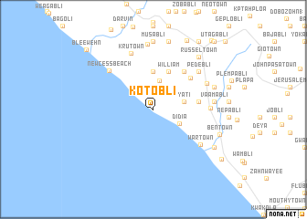 map of Kotobli