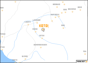 map of Koto I