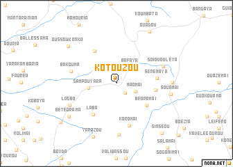 map of Kotouzou