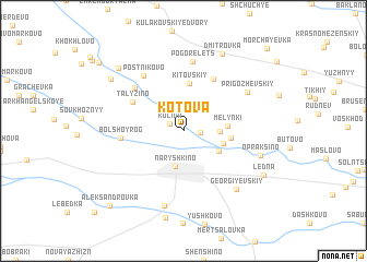 map of Kotova