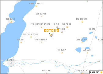 map of Kotovo