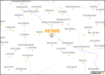 map of Kotovo