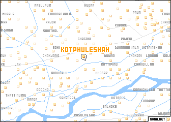 map of Kot Phūle Shāh