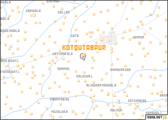 map of Kot Qutabpur