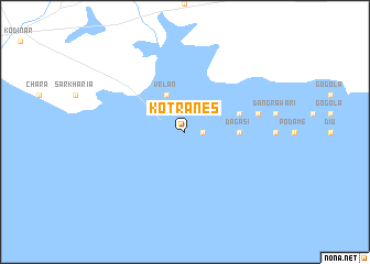 map of Kotra Nes