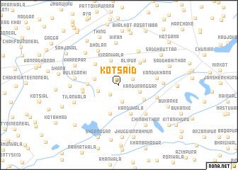 map of Kot Said