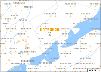map of Kot Samāil