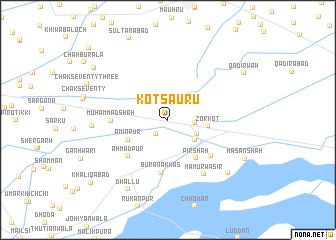 map of Kot Sauru