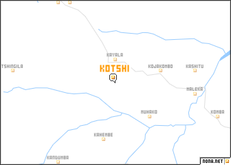 map of Kotshi